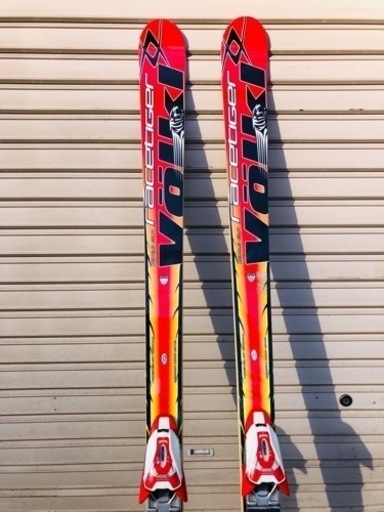 送料無料 スキー板 フォルクル racetiger 185 マーカービンデイング付きチューンナップ済みカービング板