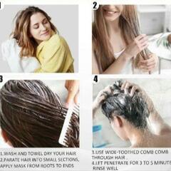 《新品》ヘアマスク ケラチン ヘアケアの画像