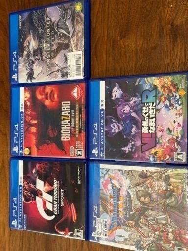 PS4 PRO 1TB ＋PSVR ＋ソフト5本セット