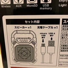 新品未開封、ワイヤレススピーカーの画像