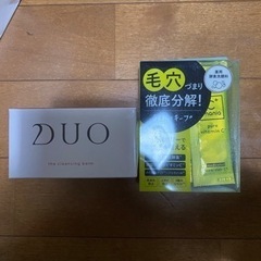 (最終値下げ)デュオ(赤)とシーマニア(洗顔)の画像