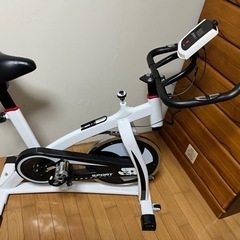 お取引完了　フィットネス　エアロバイクの画像