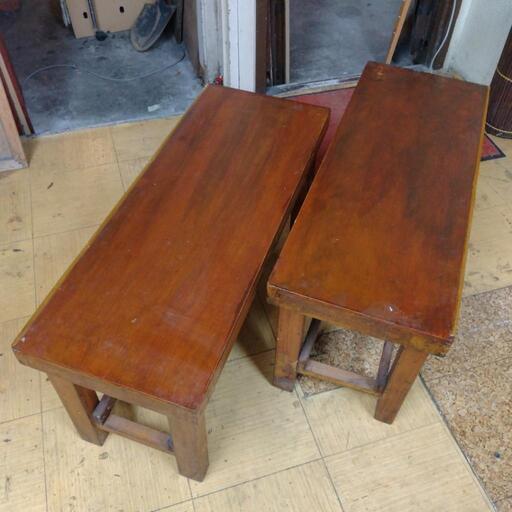 キャンセル待ちになります。手作りベンチ３台