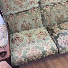1月末期限◆カリモク ソファ 幅193cm×奥行80cm×高さ78cm 積込をご自身でできる方限定 和歌山市の画像