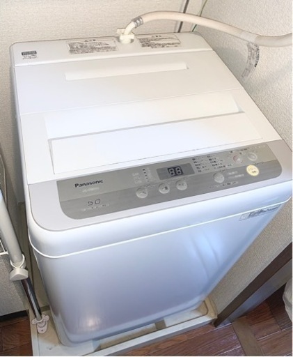 ◎取引決定◎【中古】洗濯機／5kg／Panasonic／NA-F50B12【1月中】