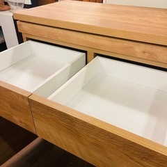 《売約済》　Lowya ロウヤ　キッチン収納 食器棚 ステンレスカウンター付き　ステンレス　レンジボード　レンジ台　ナチュラル　木目調 の画像