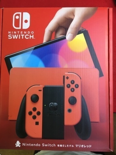任天堂スイッチ  有機ELモデル 未開封品 マリオレッドカラー