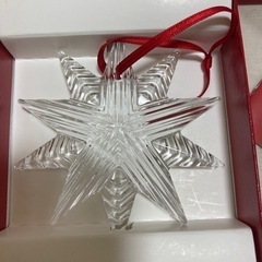 バカラ★オーナメント クリスマスの画像