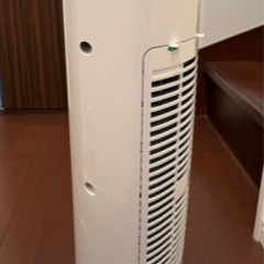 セラミックファンヒータータイマー付き 自動首振り ホワイト 1200Wの画像