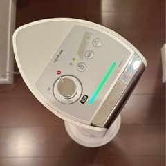 セラミックファンヒータータイマー付き 自動首振り ホワイト 1200Wの画像