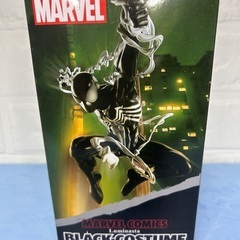 🍦新品未開封🍦marvel Luminasta スパイダーマン　ブラックコスチュームの画像