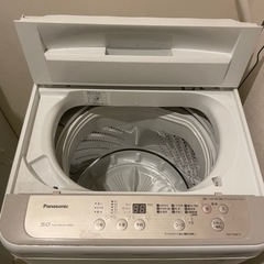 洗濯機　パナソニック　2020年製　NA-F50B13の画像