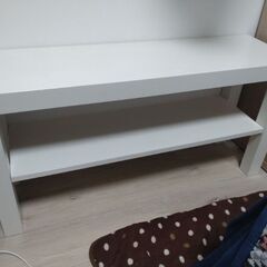 IKEA　テレビ台（白）の画像