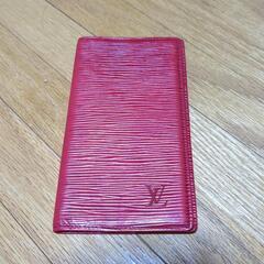 【お買上げ頂きました】ルイヴィトン手帳カバー【レッド】