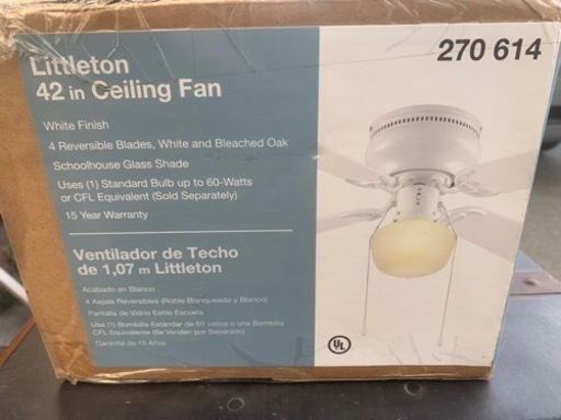 littleton  42 in ceiling fan  