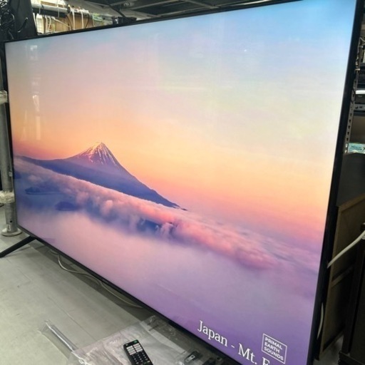 値下げしました‼️配達可【テレビ】【ソニー】【4K】【65V】★6ヶ月保証付き★クリーニング済み【管理番号12312】
