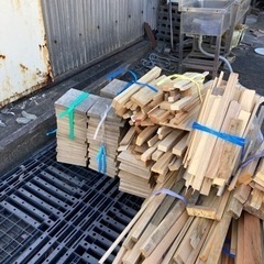 【受付終了しました】端材　薪や焚き火用にいかがですか⑦