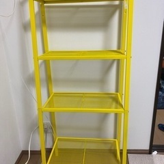 値下げしました　IKEAスチールラックの画像