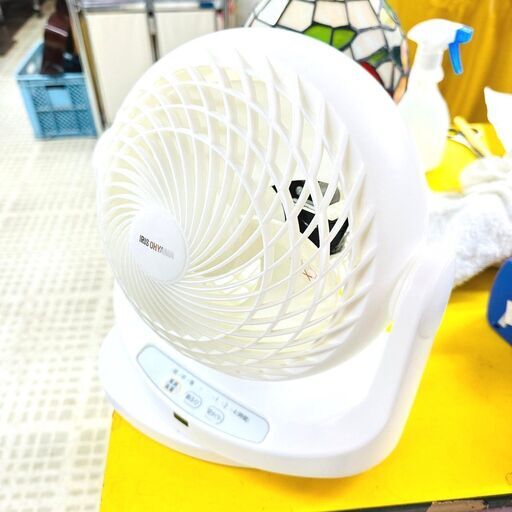6/10【お買得品】アイリスオーヤマ/IRIS OHYAMA サーキュレーター PCF-MKC18D-W 2021年製 扇風機