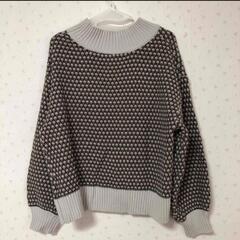 【値下げ】frames RAYCASSINの柄ニットの画像