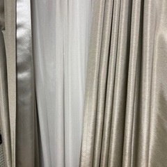 家具 カーテン　レース　100×180 2セット　ニトリ