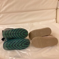 子ども　長靴 17cm  ブーツ16cm  2足セットの画像