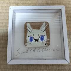 コルクの猫の絵