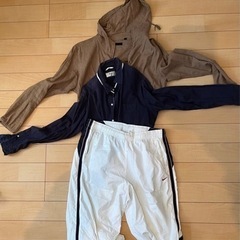 男性用洋服セット　LLサイズ　差し上げます。