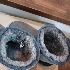 ムートンブーツ　Sサイズ　グレー　の画像