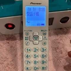 パイオニア　留守電機能付き電話機の画像