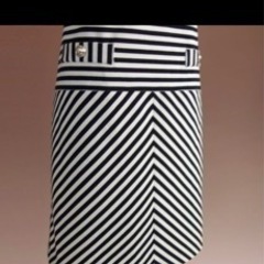 【美品】Karl Lagerfeld ワンピース　ボーダーの画像