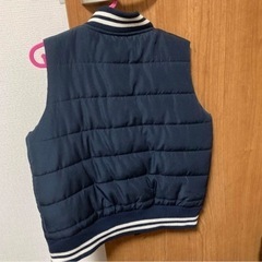 最終値下げ 試着のみ 120センチ ダウンベストの画像