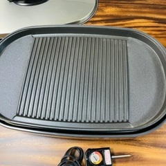 【無料】ホットプレート/使用感あり/05年製の画像
