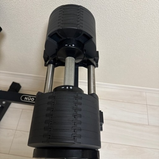 フレックスベル FLEXBELL 可変式ダンベル 32kg×2個 2kg刻み NUO-FLEX2.0_32×2 ＆ 専用スタンド NE