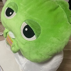 ガチャピン　座椅子背もたれカバー