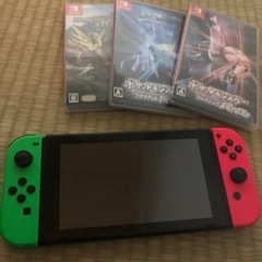 Switchとダイヤモンドパール、モンスターハンター