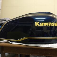 バイクの全塗装のお手伝い