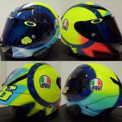 限定1点 超美品 V.ロッシ AGV Pista GP-RR SOLELUNA2021 ヘルメット MotoGP ソレルナ2021 インカムの画像
