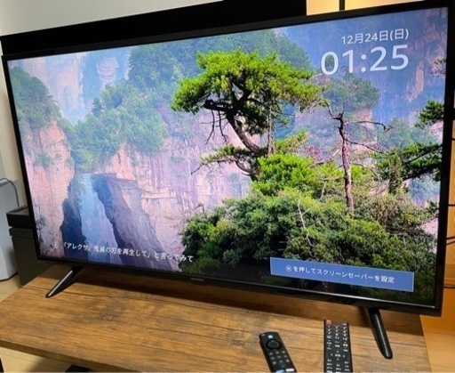 テレビ　40型　2021年製