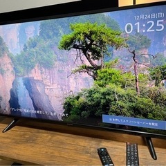 テレビ　40型　2021年製