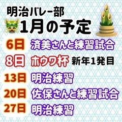 バレーボール部