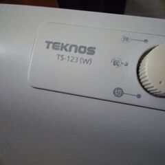 teknos セラミックファンヒーター　６０００円ぐらいの品の画像