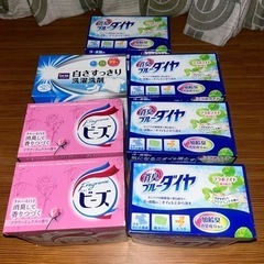 粉洗剤各種