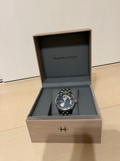【HAMILTON】ジャズマスターオープンハート　40mmケース自動巻き　美品