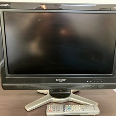 【値段交渉可！】22インチ　SHARP AQUOS 液晶テレビの画像