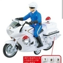 最終価格近々削除します。トイコー toyco サウンドポリスバイクの画像