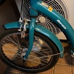 【美品！】自転車 ふらっか～ずシュシュ FRACKERS ターコイズブルー　FRCH203M [内装3段 /20インチ] 2022年モデルの画像