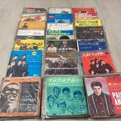 60枚！7インチレコード60'S &70’Sロック、グループサウンズの画像