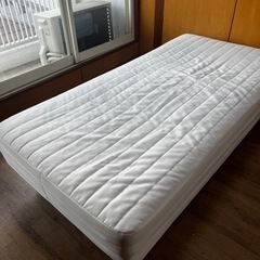 無印良品　ベッド　シングルの画像