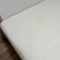 【取引終了】セミシングル脚付きマットレス 2台+すきまパッドの画像